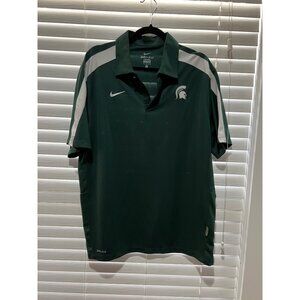 Nike Michigan State Spartans Polo Shirt‎ - Size L